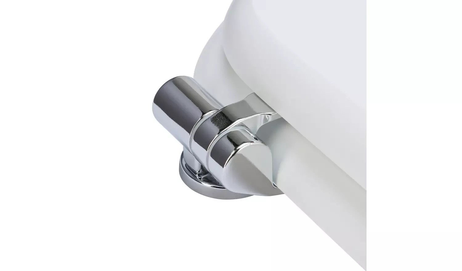 Argos Home Slow Close Wooden Toilet Seat - White