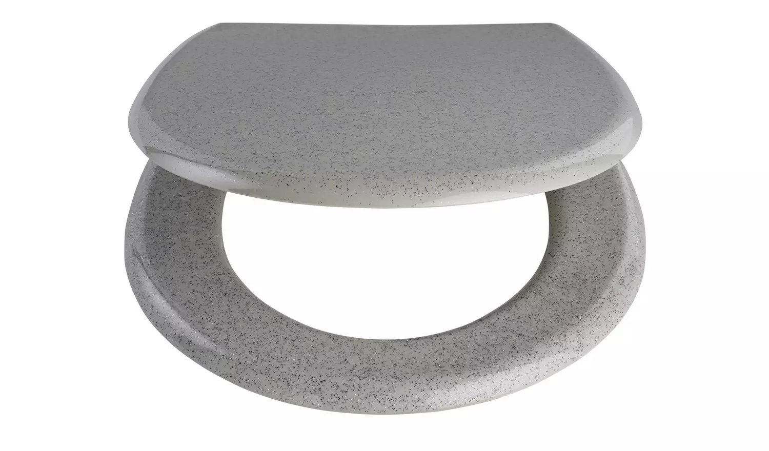 Argos Home Thermoplastic Toilet Seat - Grey