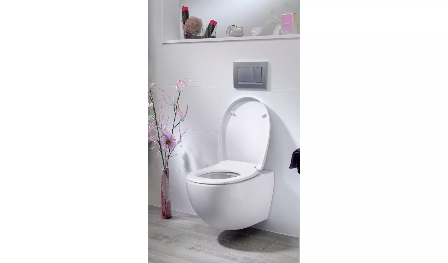 Bemis Click & Clean Classic Toilet Seat - White