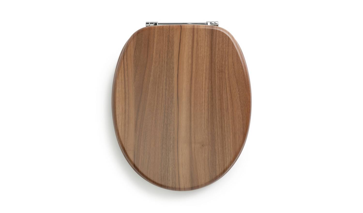 Argos Home Wood Effect Toilet Seat - Brown