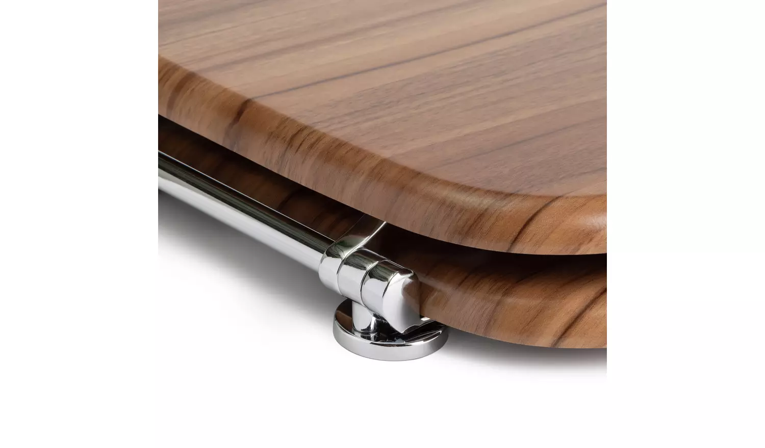 Argos Home Wood Effect Toilet Seat - Brown
