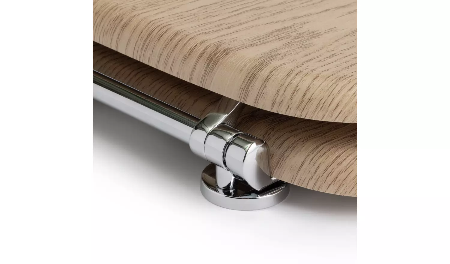 Argos Home Natural Oak Effect Toilet Seat - Natural