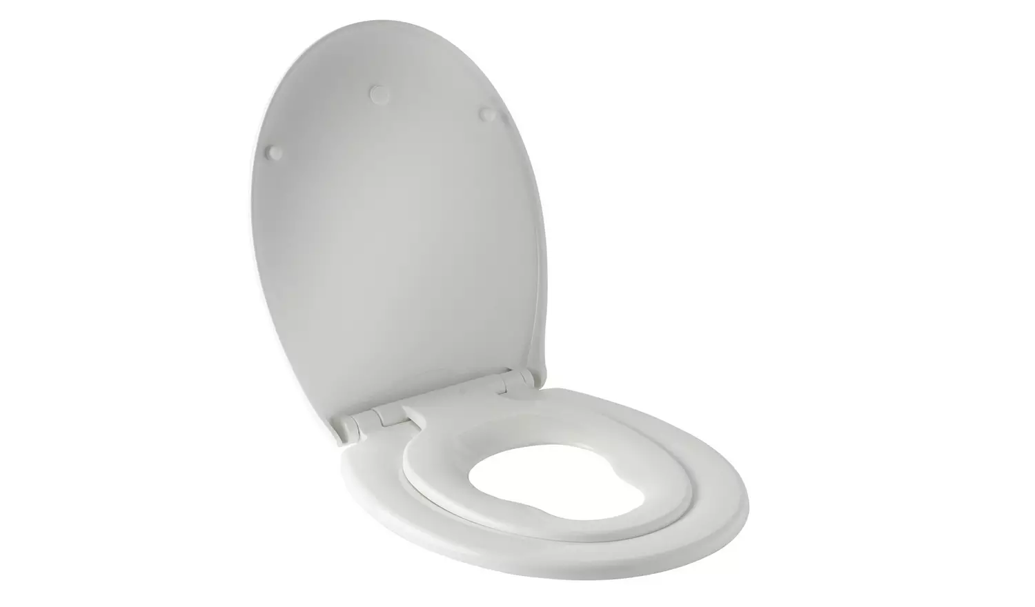 Bemis Reybridge Family 2-in-1 Toilet Seat - White