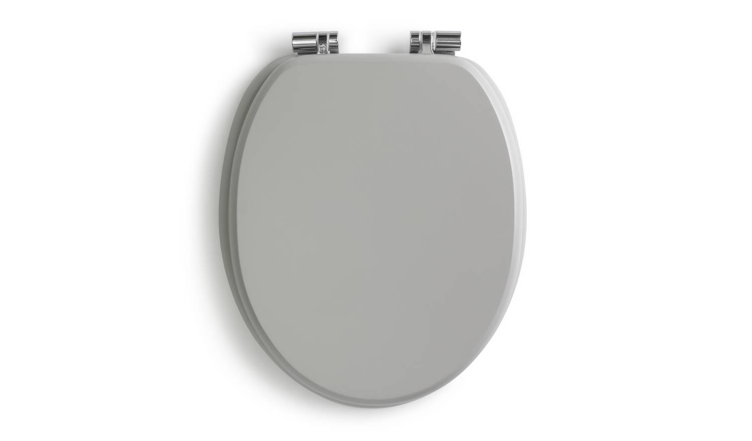 Argos Wood Slow Close Pine Toilet Seat -Grey
