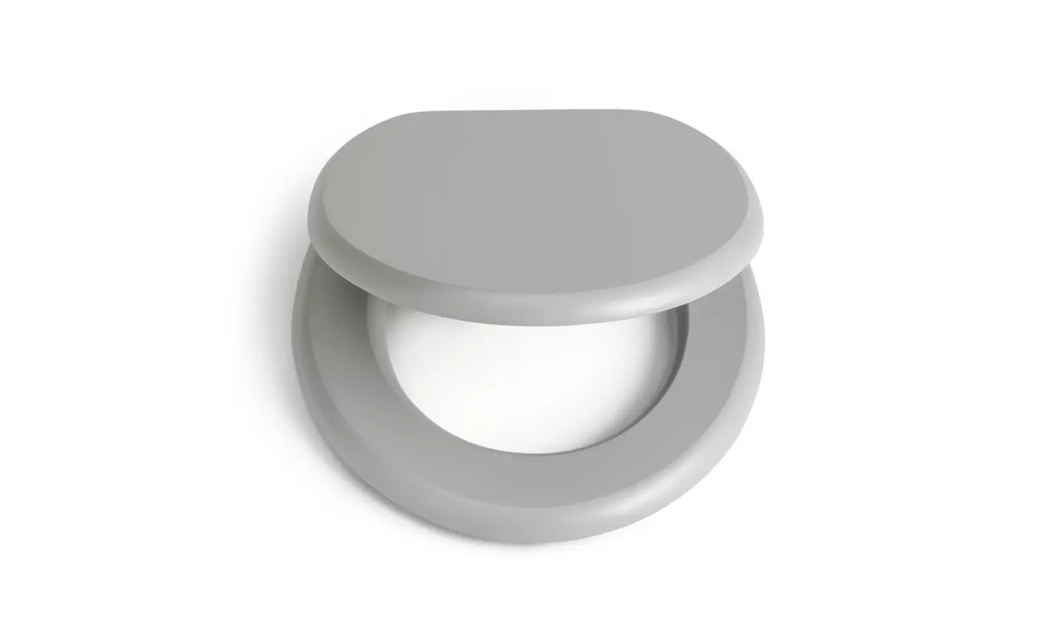 Argos Wood Slow Close Pine Toilet Seat -Grey