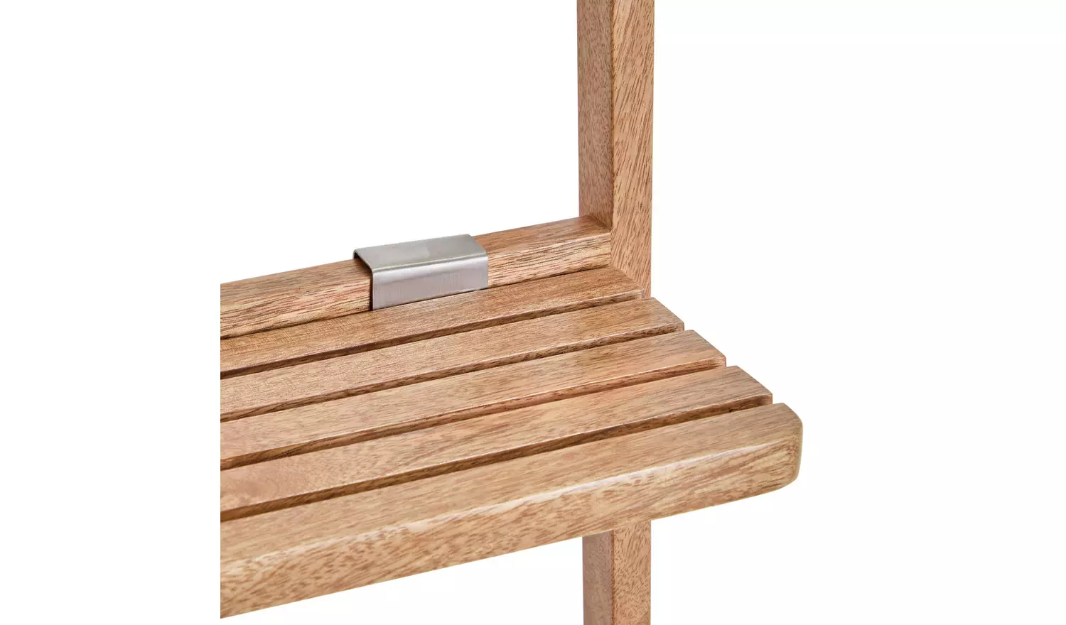 Habitat Free Standing Towel Ladder and Mirror - Natural