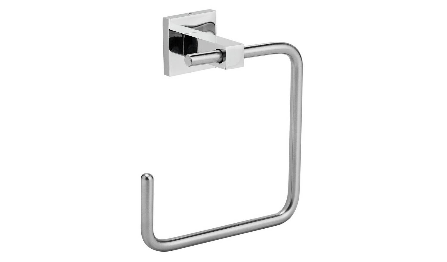 Home Rectangular Wall Mounted Towel Ring
