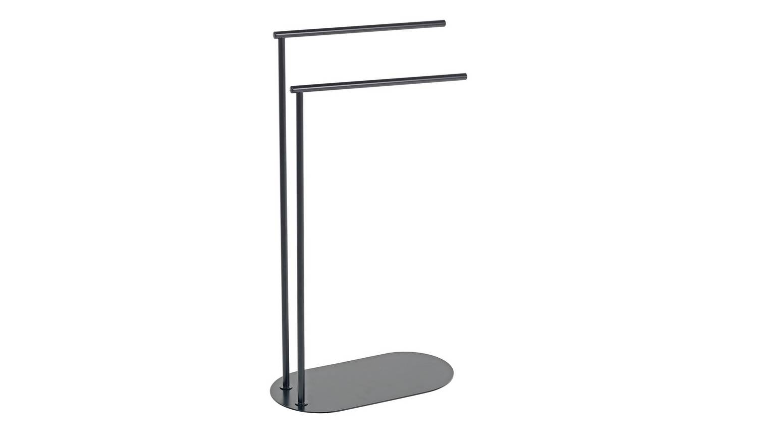 Habitat Freestanding Towel Rail - Matt Black