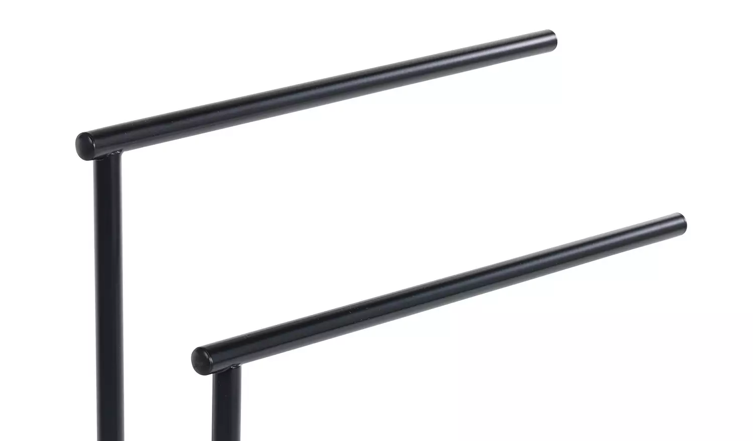 Habitat Freestanding Towel Rail - Matt Black