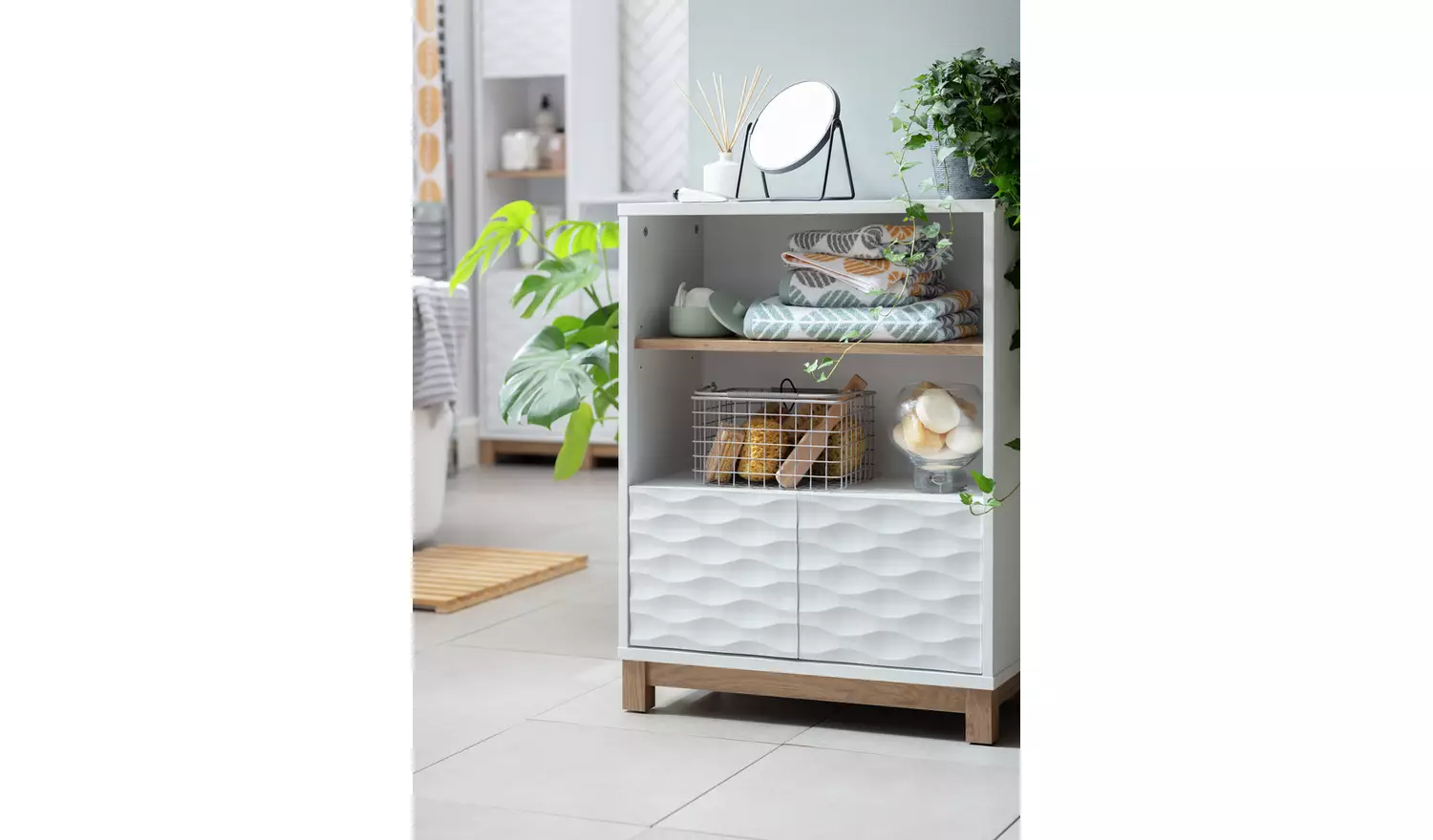 Habitat Zander Double Unit - White