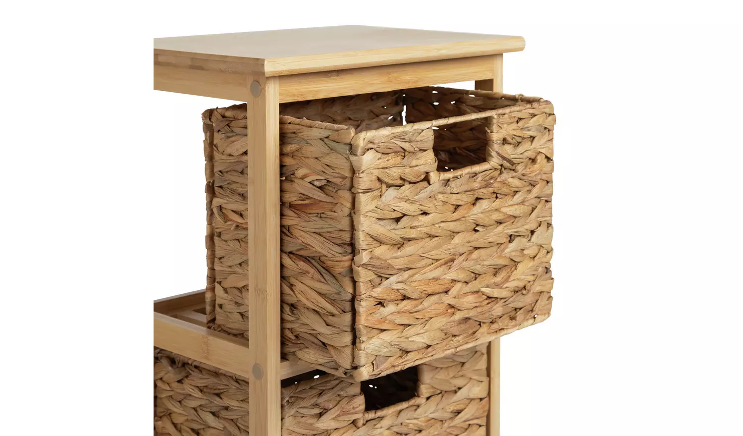 Habitat Bamboo 3 Drawer Bathroom Storage Unit - Natural