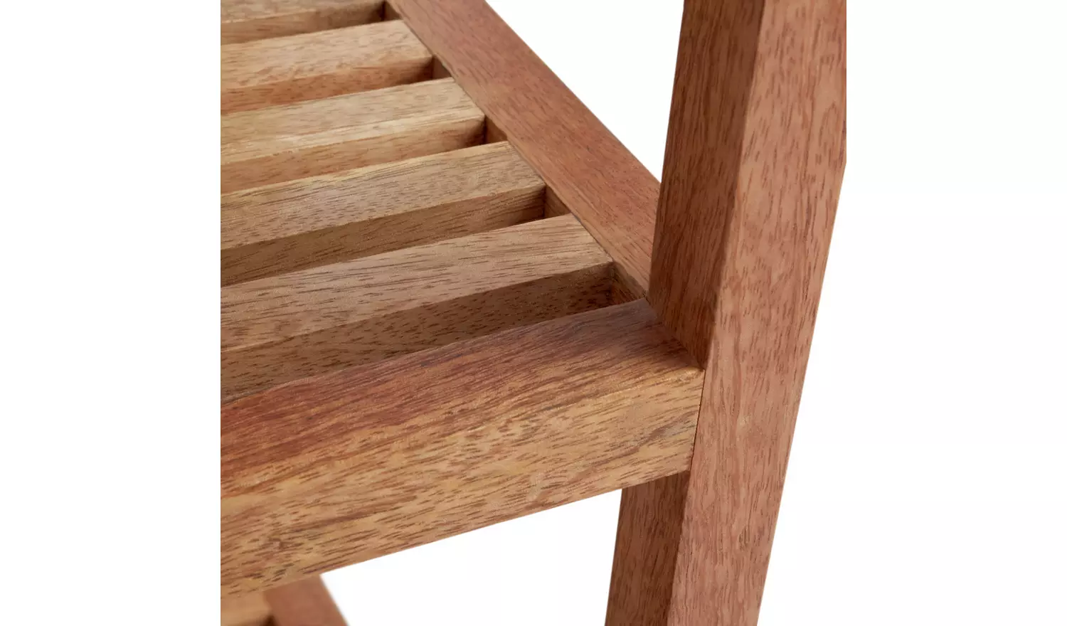 Habitat Mango Wood Bathroom Storage Shelf Unit - Natural