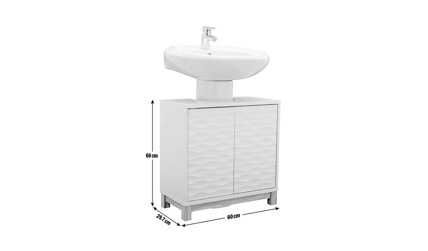 Habitat Zander Under Sink Unit - Grey