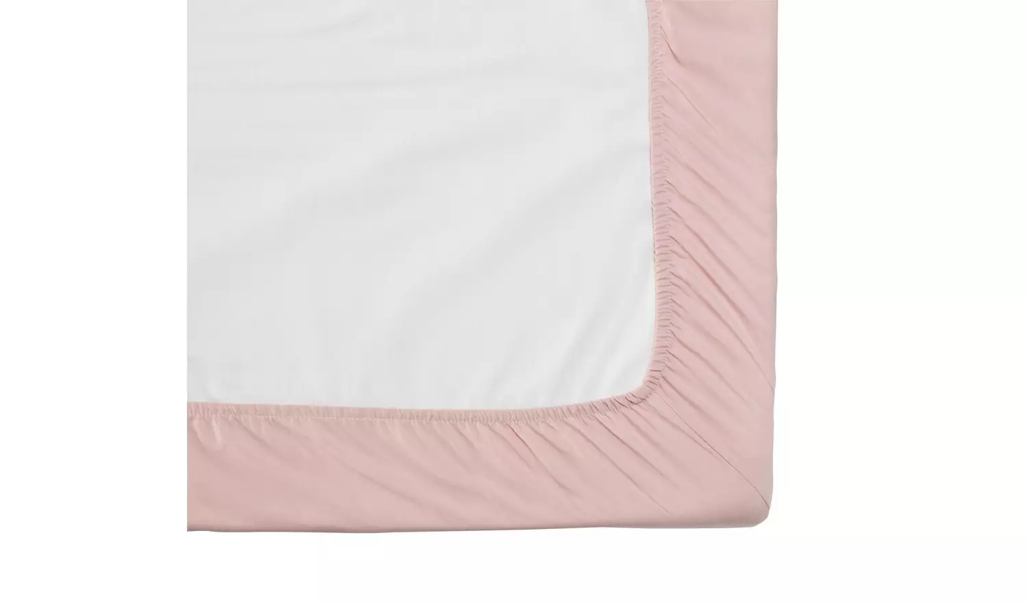 Silentnight Supersoft Plain Pink Fitted Sheet - Kingsize
