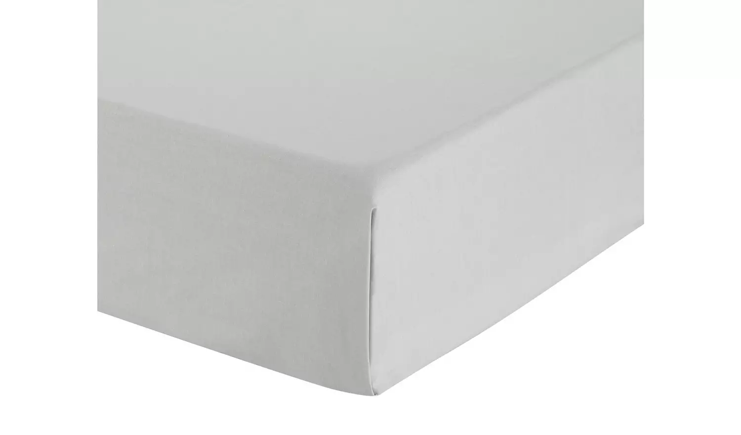 Habitat Easycare Plain Grey Flat Sheet - Kingsize