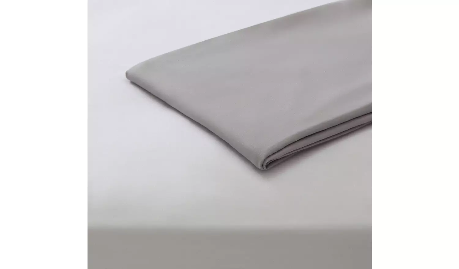 Silentnight Supersoft Dove Grey Fitted Sheet - Double