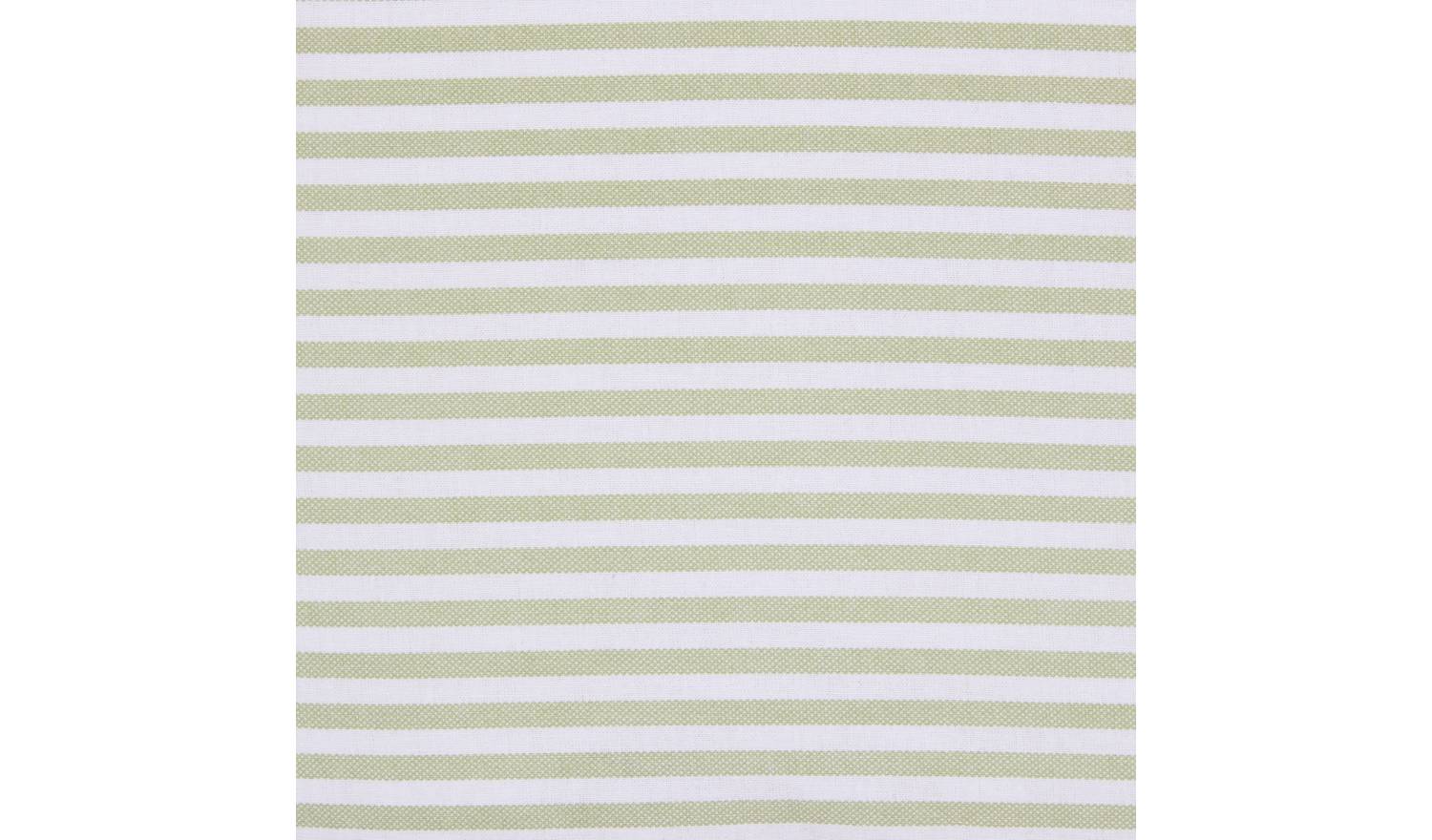 Habitat Green Stripe Printed Fitted Sheet - Double