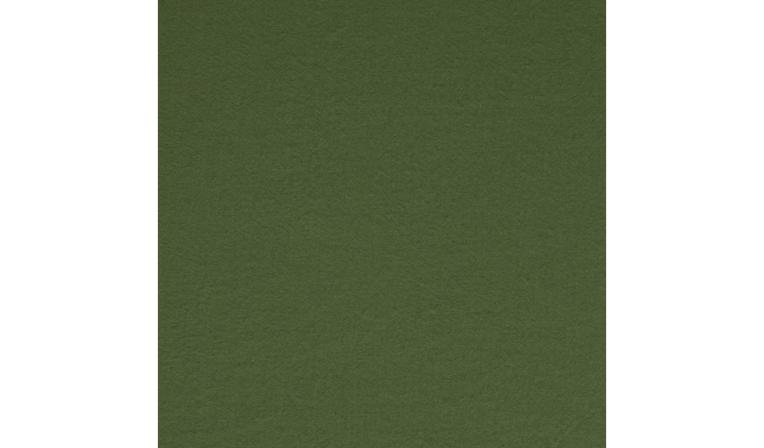 Habitat Cotton Brushed Plain Green Fitted Sheet - Double