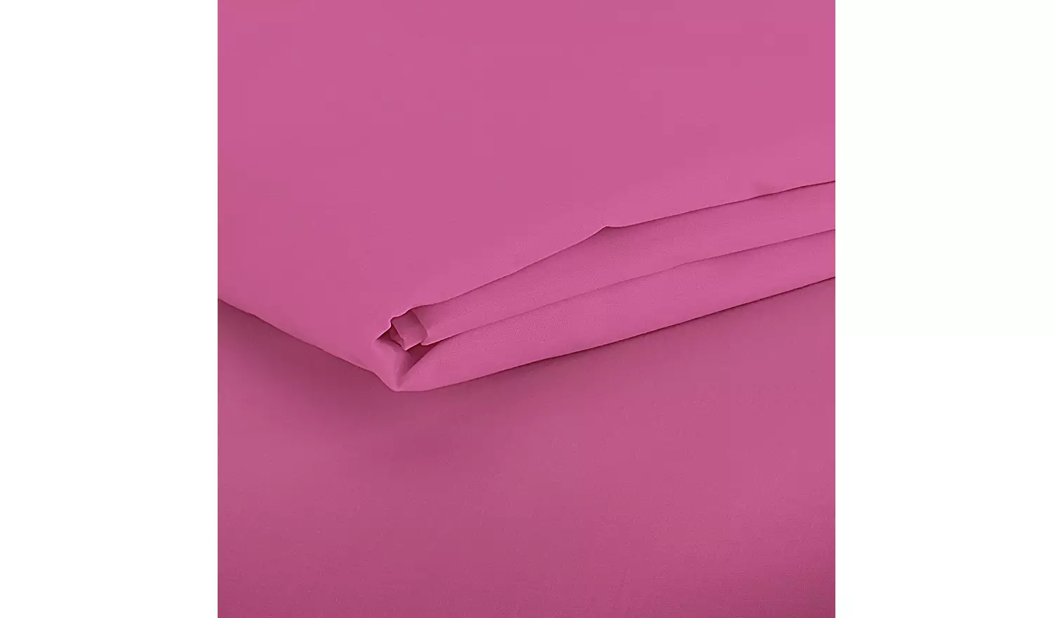 Habitat Polycotton Plain Cerise Fitted Sheet - Single