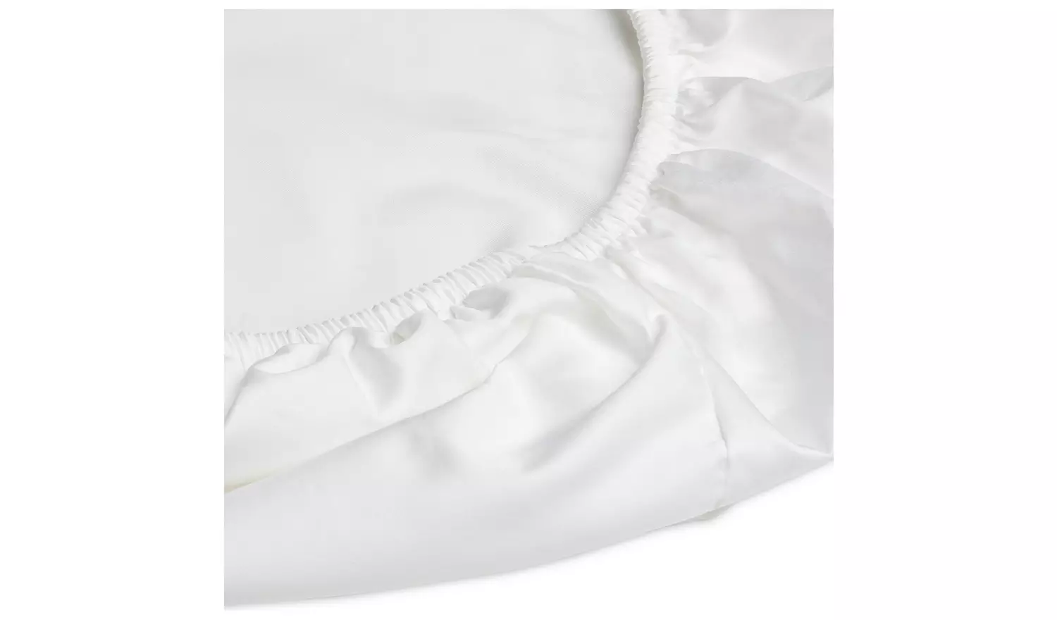 Habitat Egyptian Cotton 400TC White Fitted Sheet - Superking