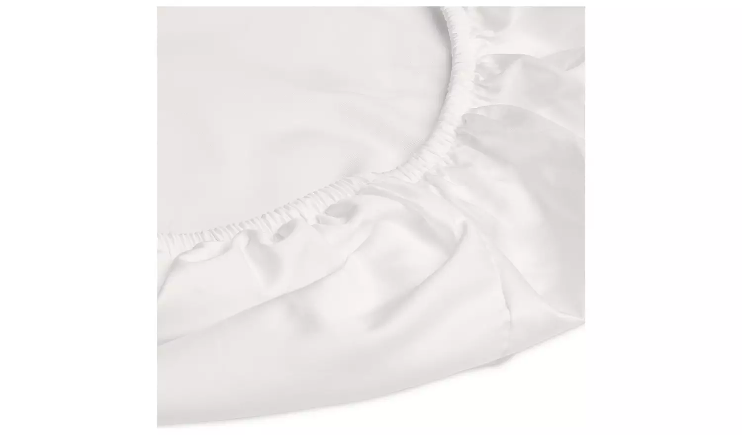 Habitat Egyptian Cotton 400TC Cream Fitted Sheet - Superking
