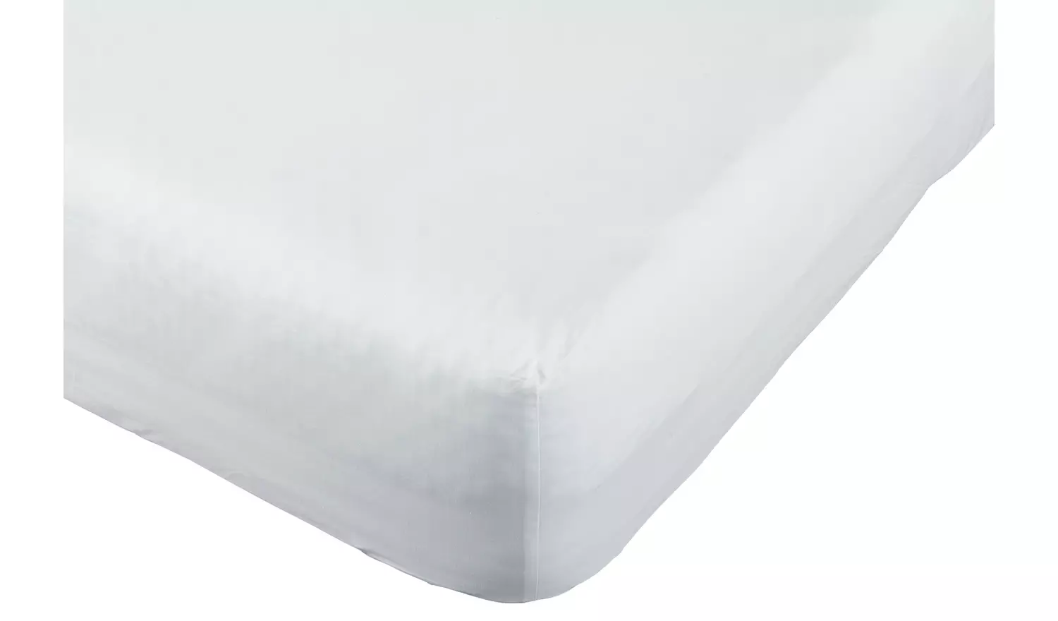 Habitat Cotton 200TC White Extra Deep Fitted Sheet-Superking