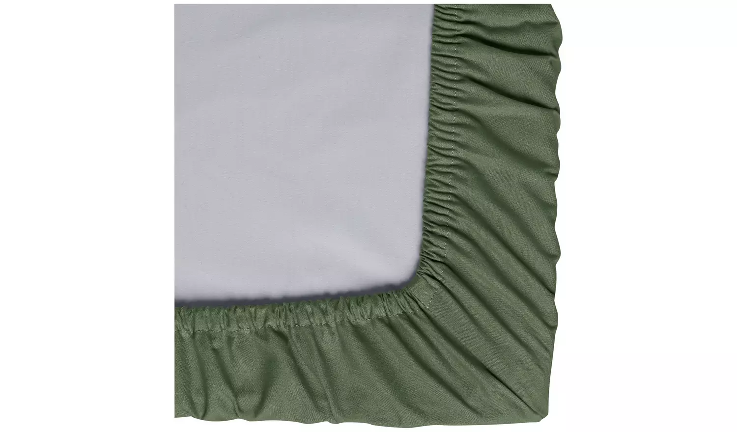 Habitat Plain Khaki Fitted Sheet - Double