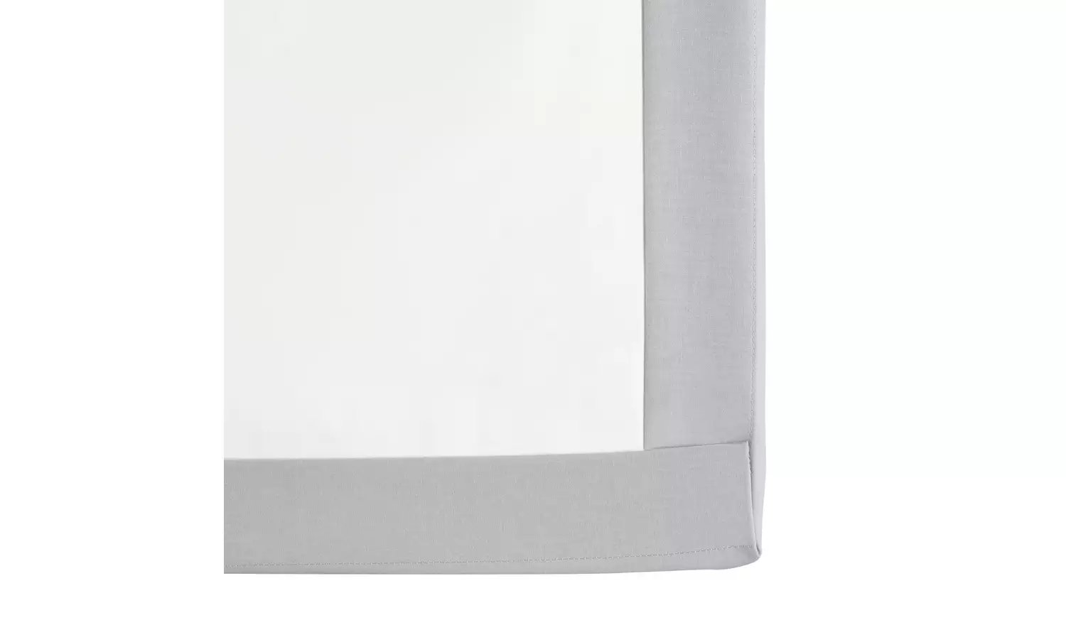 Habitat Cotton Rich 180 TC Plain Dove Grey Flat Sheet-Double