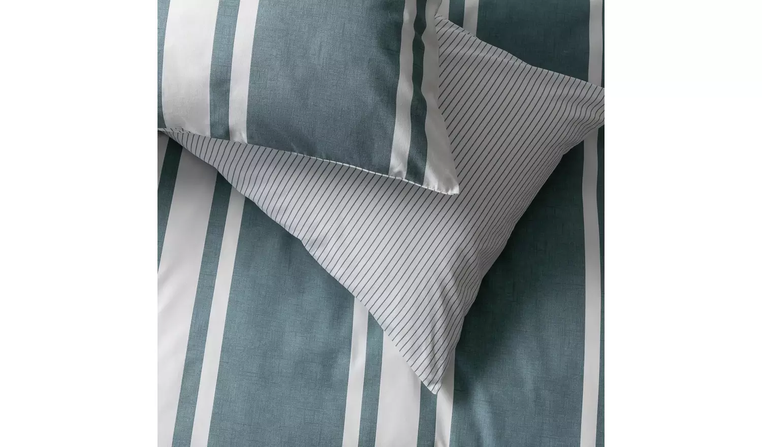 Habitat Cotton Coastal Stripe Blue Bedding Set - Single