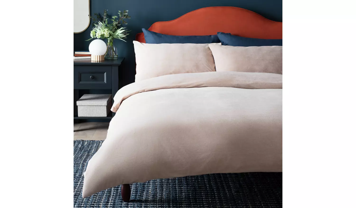 Habitat Slinky Fleece Champagne Bedding Set - Superking