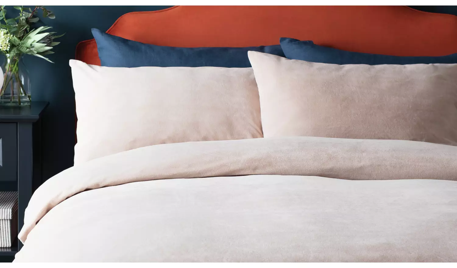 Habitat Slinky Fleece Champagne Bedding Set - Superking