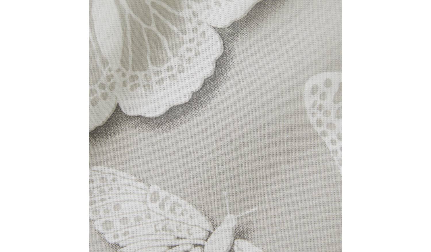 Argos Home Shadow Butterflies Grey Bedding Set - Double