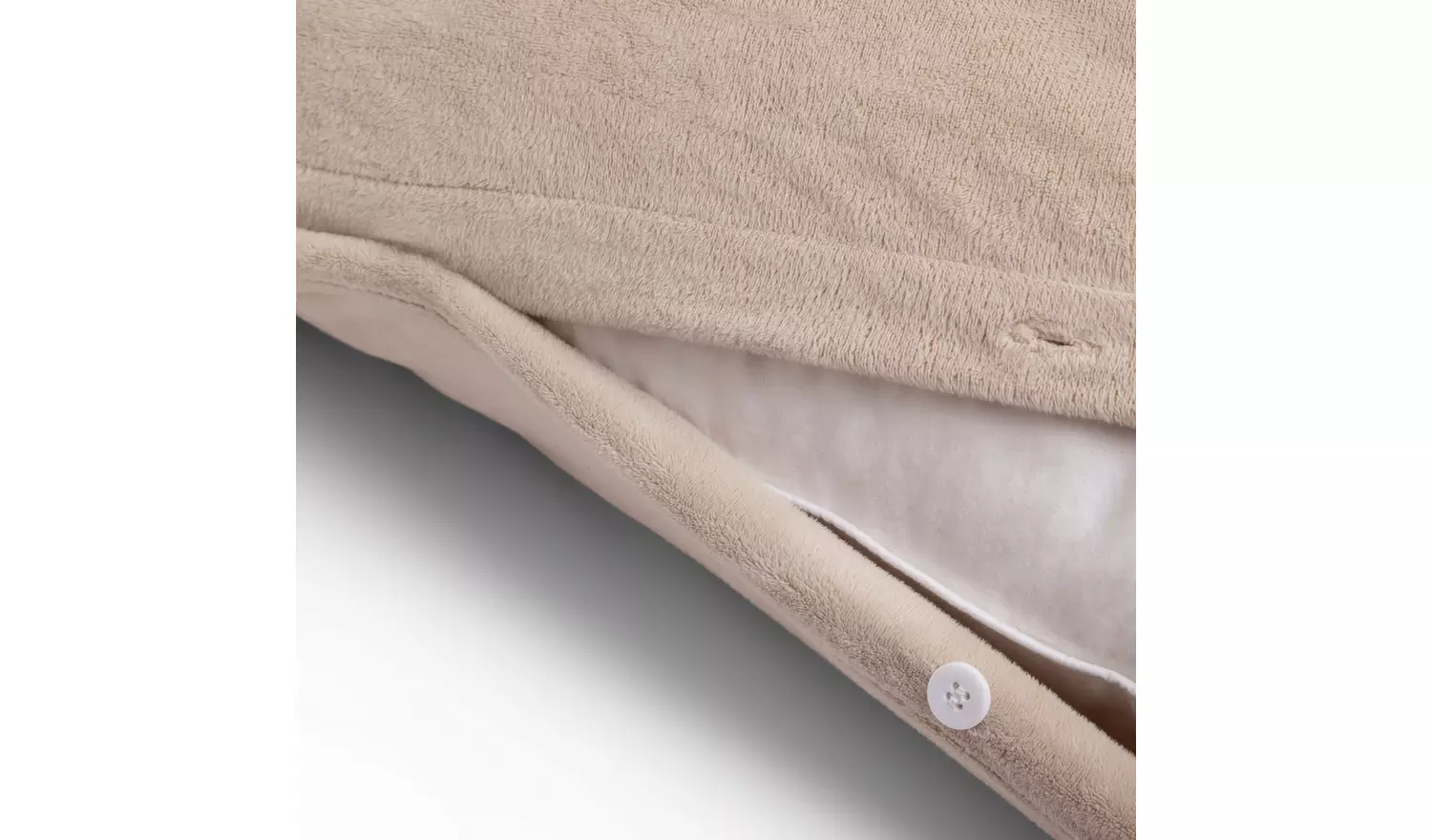 Habitat Slinky Fleece Champagne Bedding Set - Double