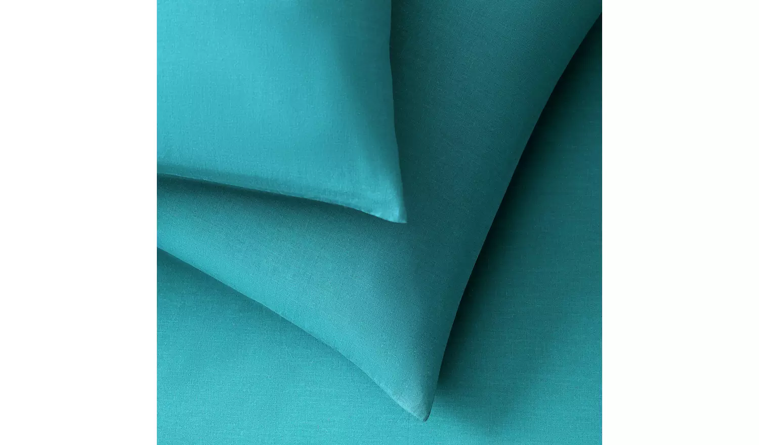 Habitat Cotton Rich 180 TC Petrol Bedding Set - Double