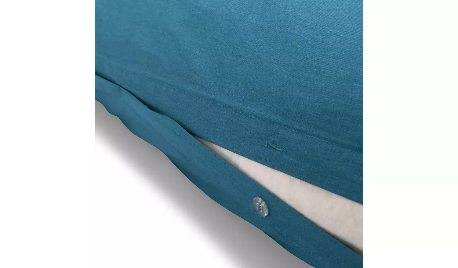 Habitat Cotton Rich 180 TC Petrol Bedding Set - Double