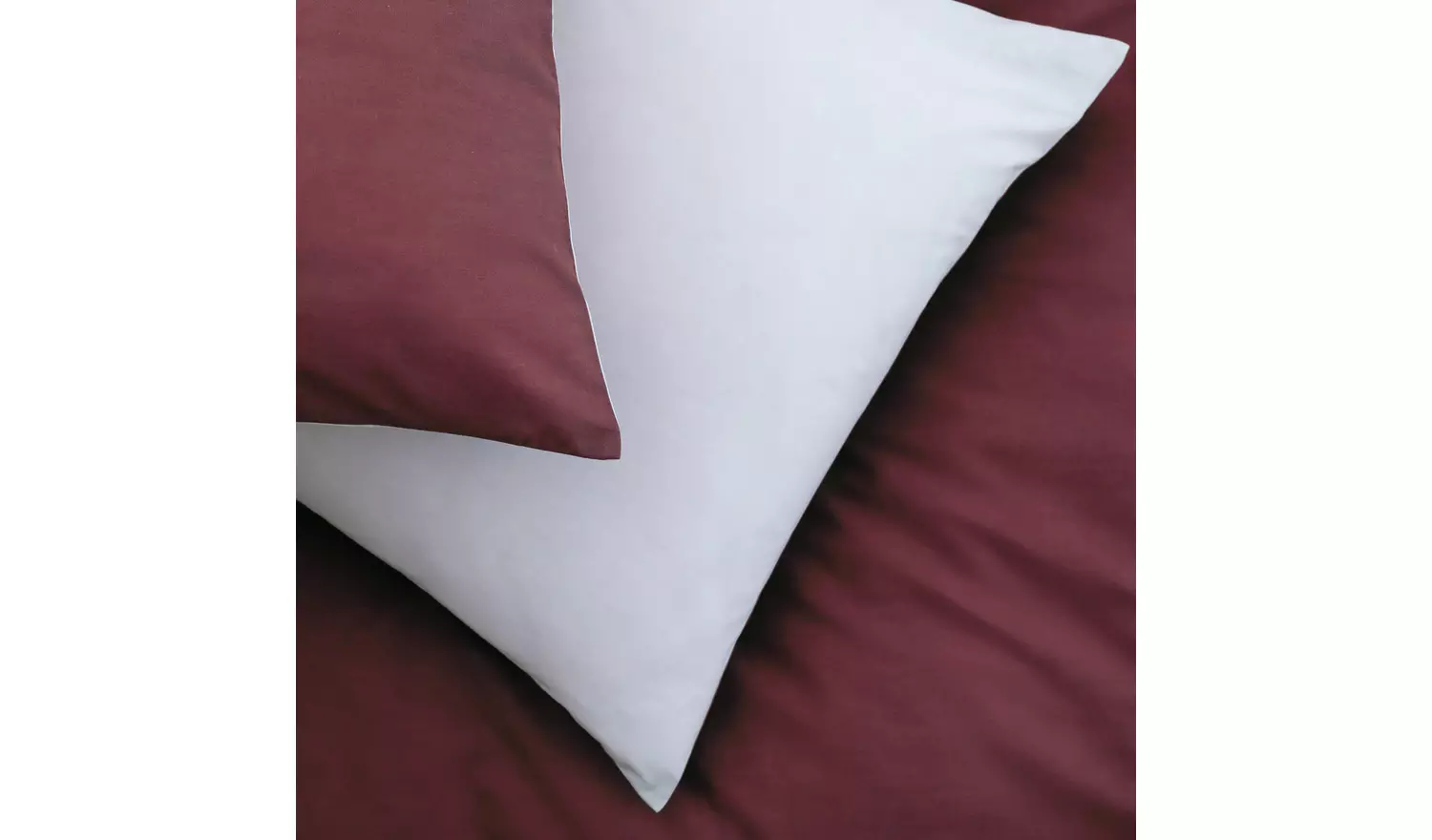 Habitat Polycotton Purple Reversible Bedding Set - Double