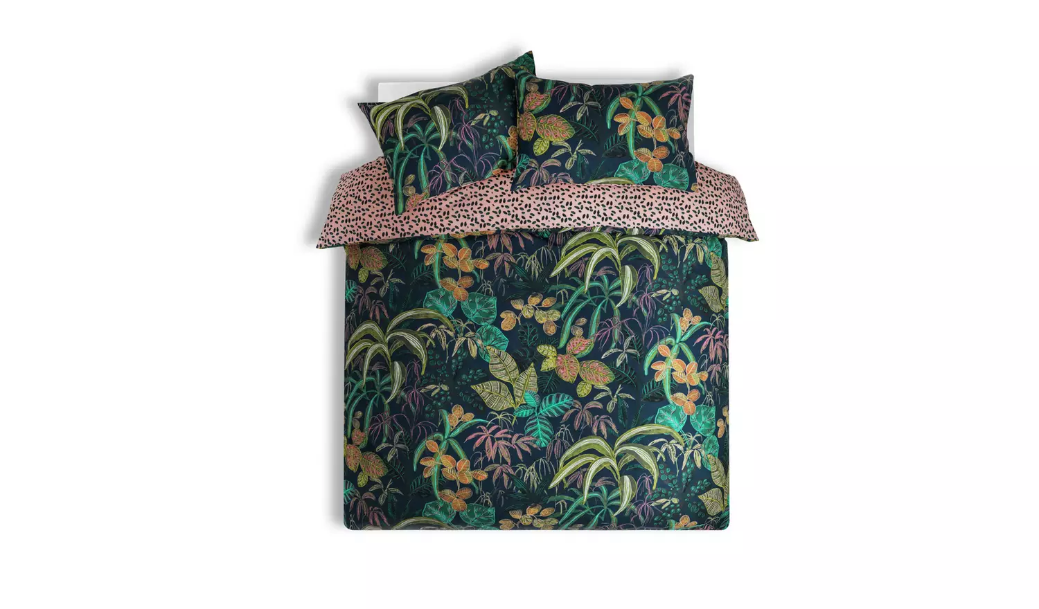 Habitat Botanical Print Multicolor Bedding Set - Kingsize
