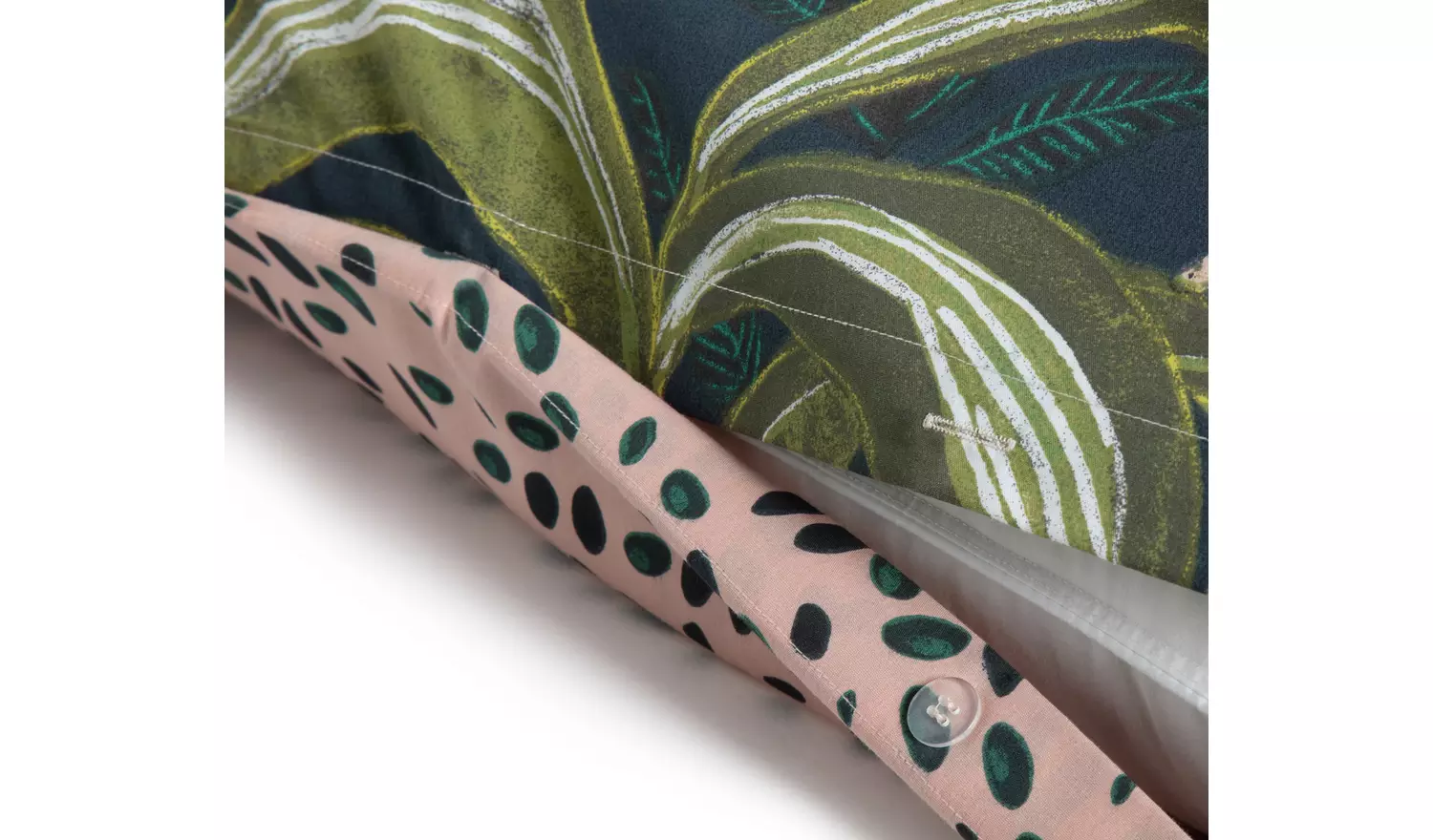 Habitat Botanical Print Multicolor Bedding Set - Kingsize