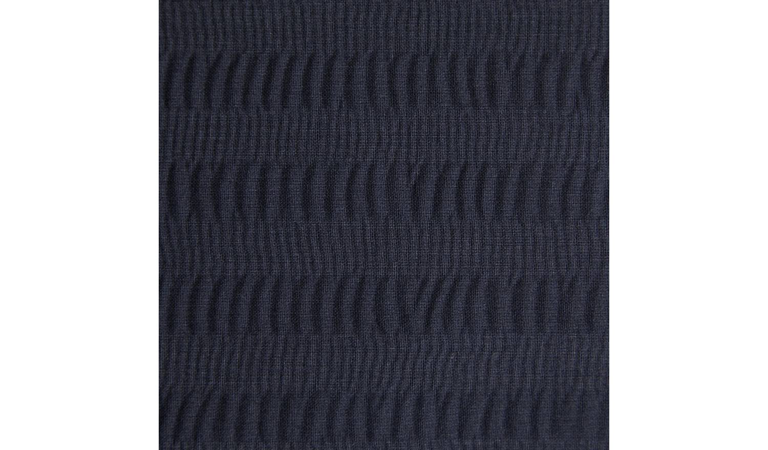 Habitat Stripe Seersucker Navy Bedding Set - Single