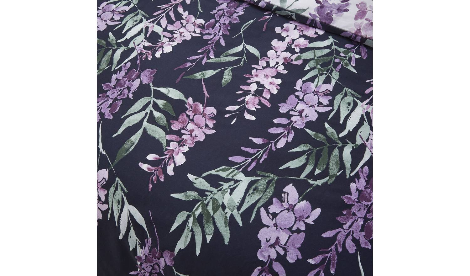 Catherine Lansfield Wisteria Purple Bedding Set - Double