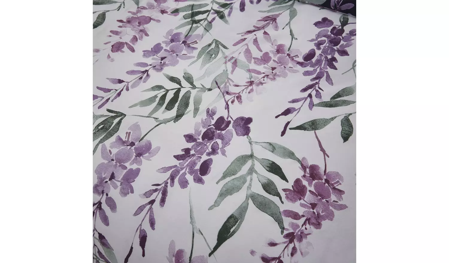 Catherine Lansfield Wisteria Purple Bedding Set - Double