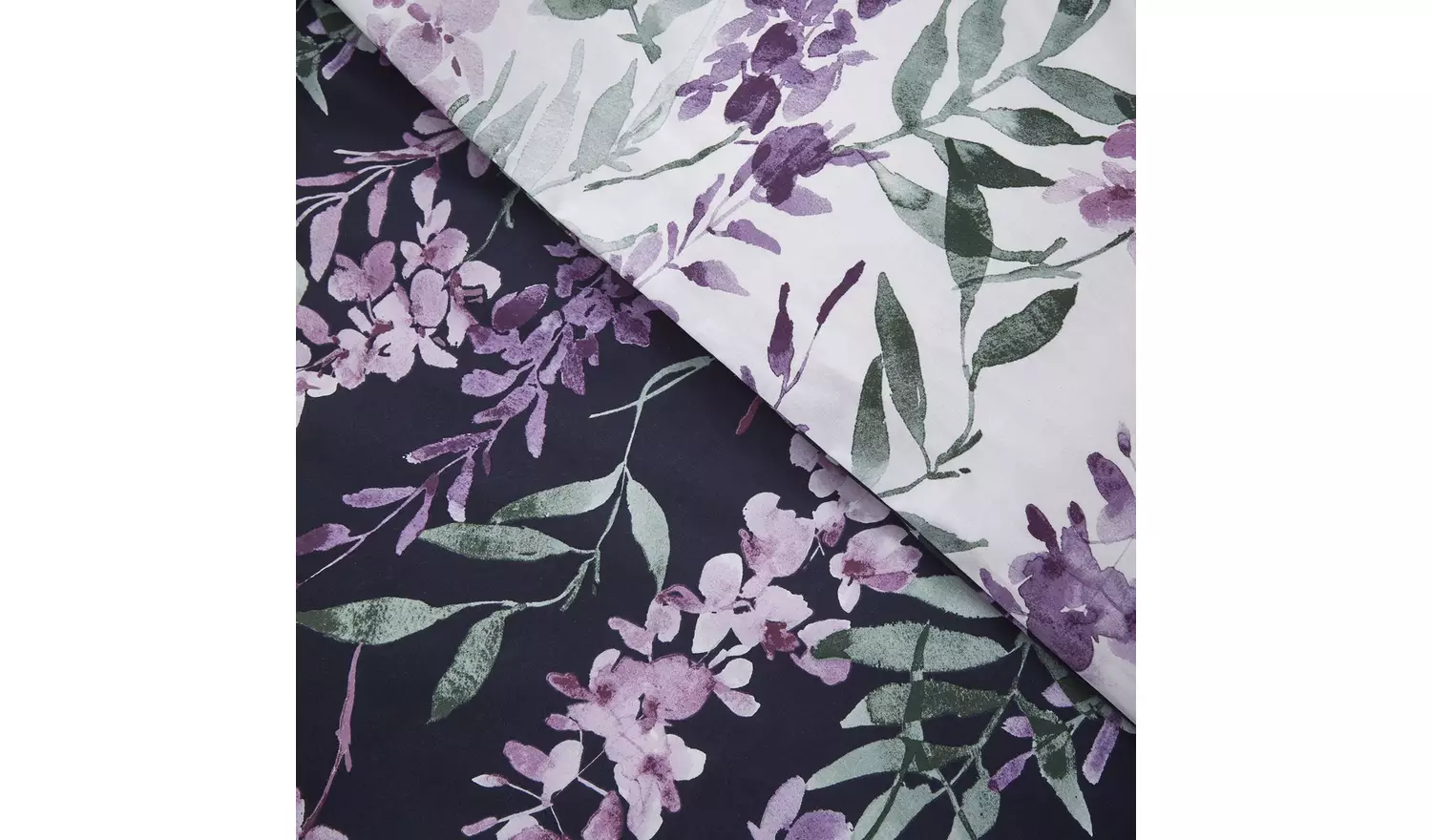 Catherine Lansfield Wisteria Purple Bedding Set - King size