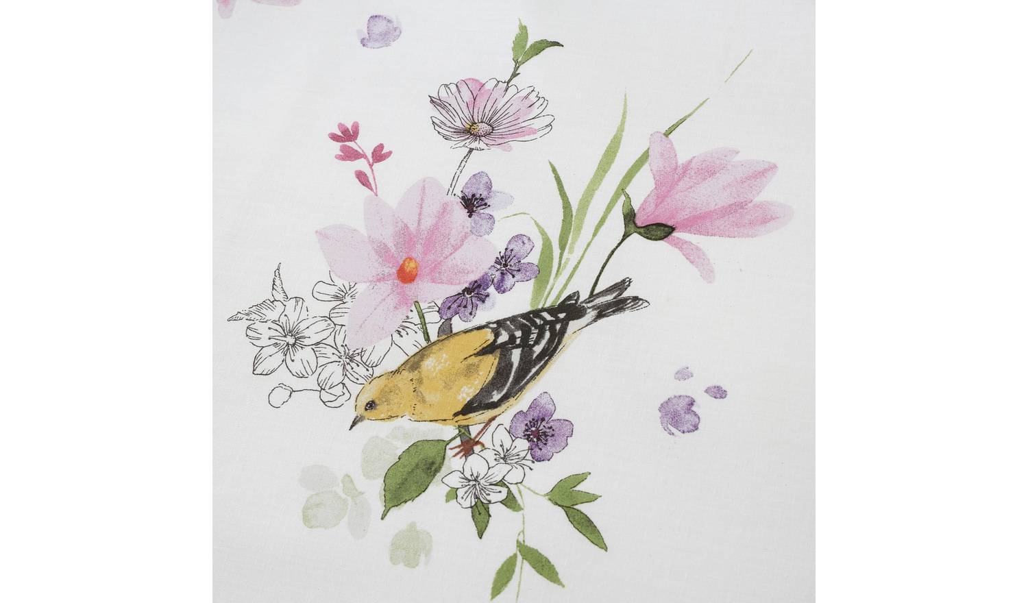 Catherine Lansfield Songbird Pink Bedding Set - Single