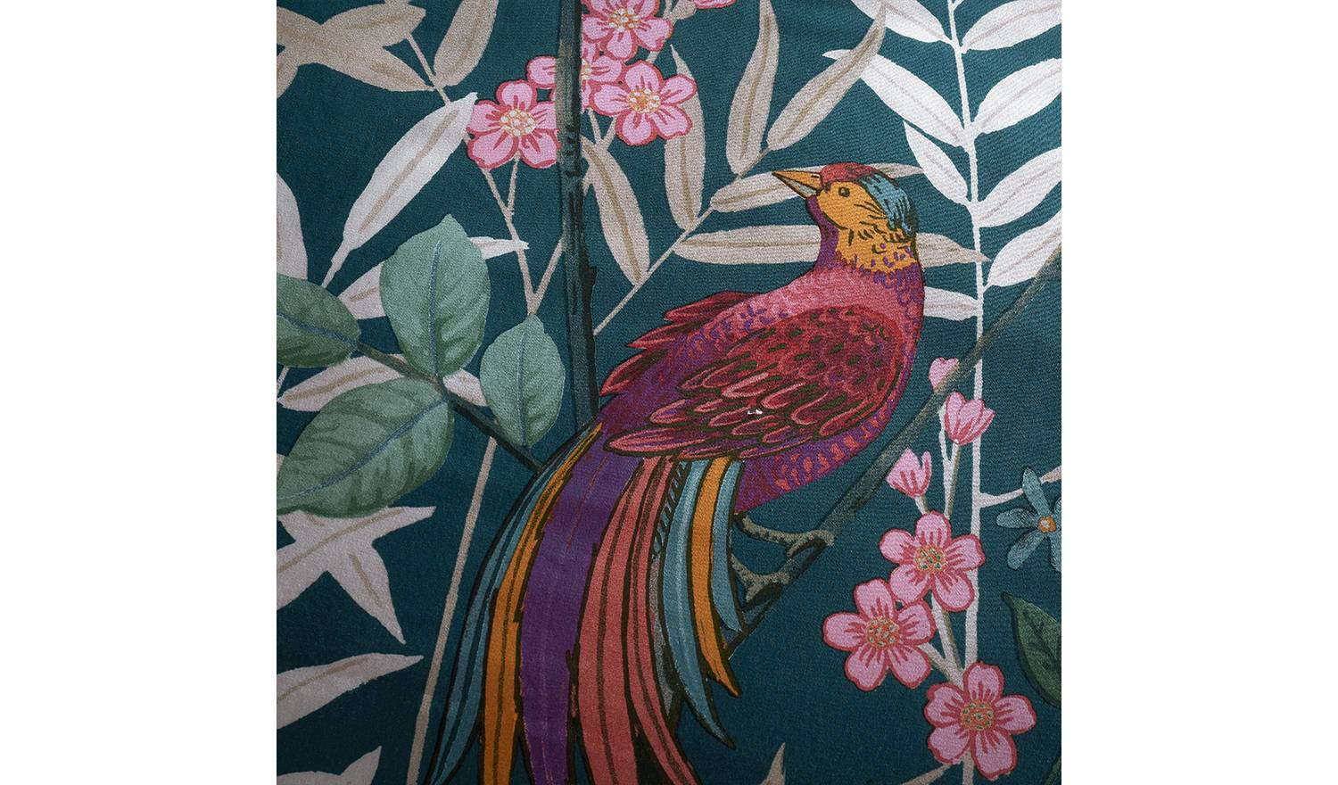 Catherine Lansfield Tropical Birds Green Bedding Set- Double