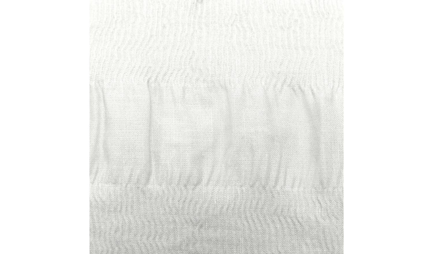 Habitat Widestripe Seersucker White Bedding Set - Superking
