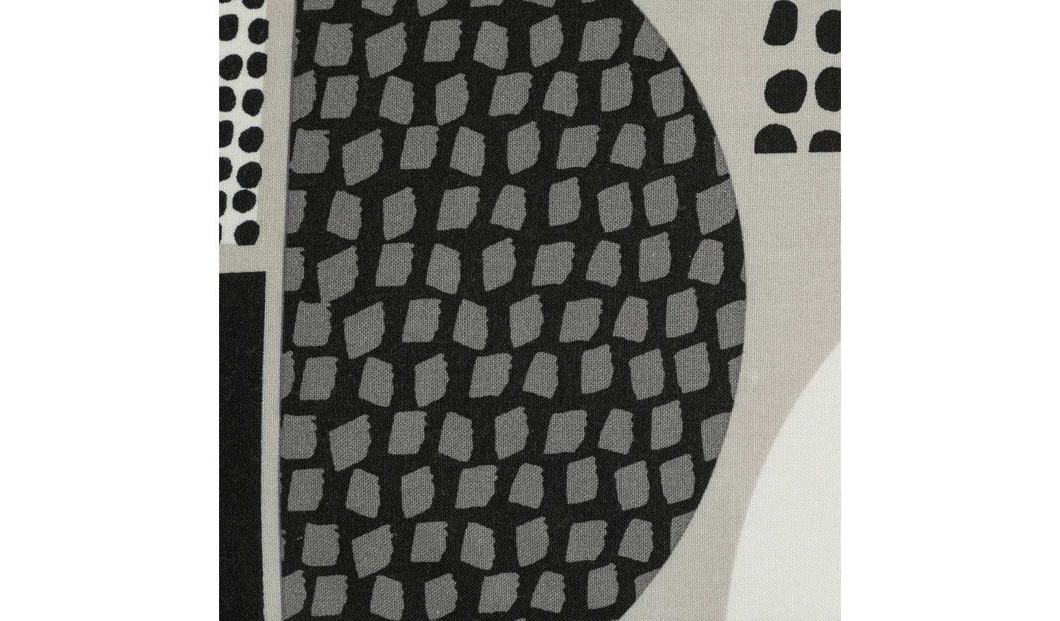 Habitat New Geo Blocks Monochrome Bedding Set - Single