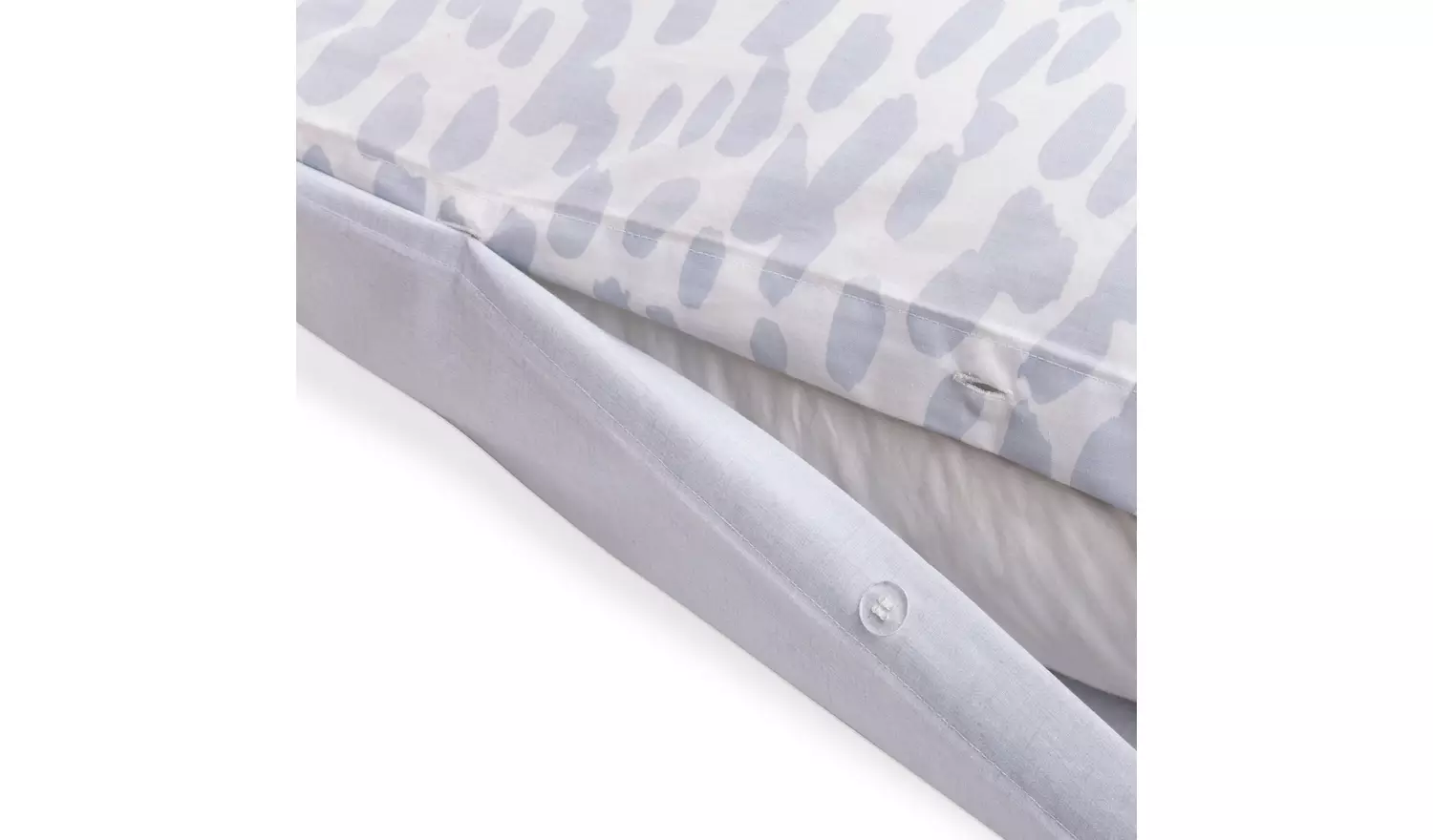 Habitat Brush Strokes Print Bedding Set - Double