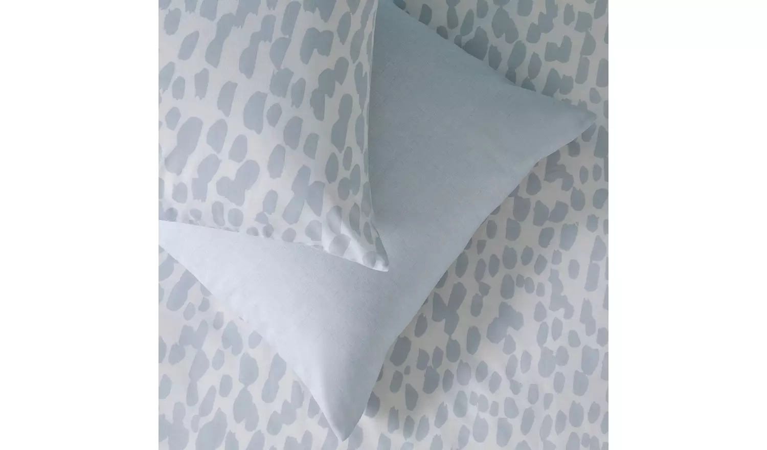 Habitat Brush Strokes Print Bedding Set - King size