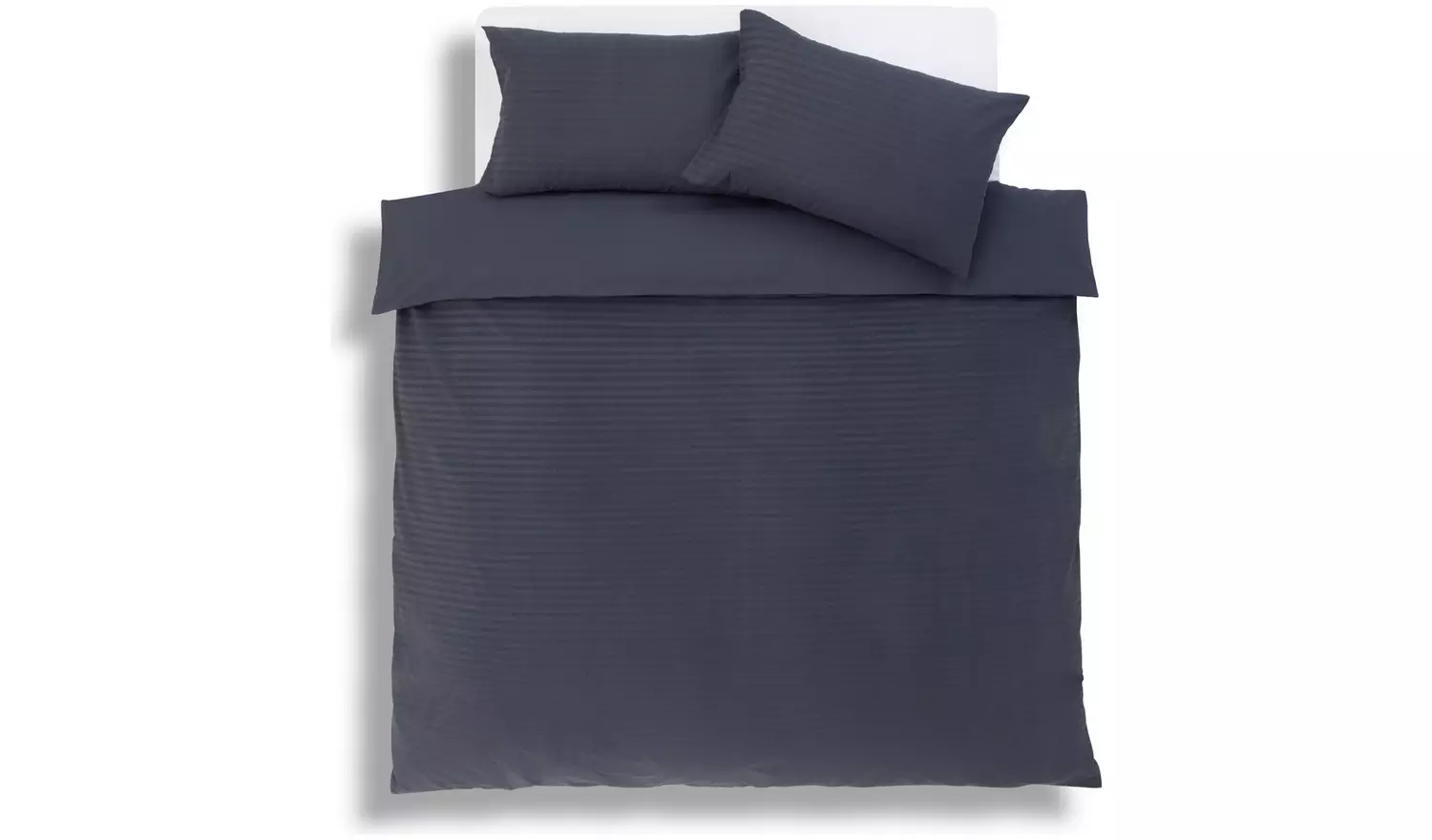 Habitat Stripe Seersucker Navy Bedding Set - King size