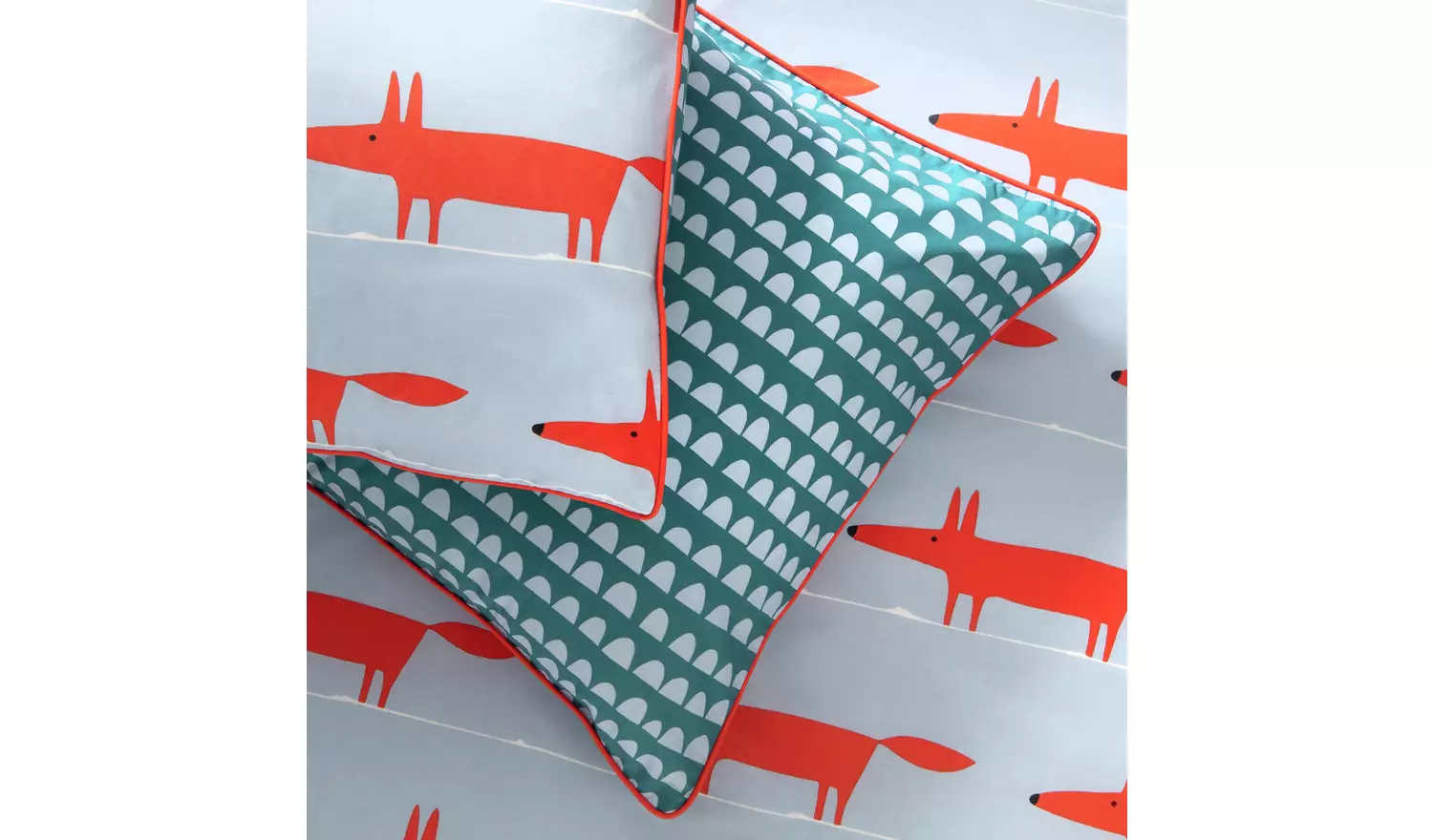 Habitat x Scion Cotton Mr Fox Bedding Set-Superking